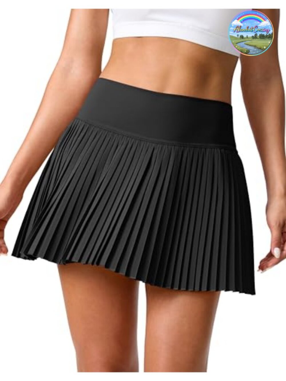 Women's Pleated Tennis Skirt with Pockets High Waisted Athletic Golf Skort